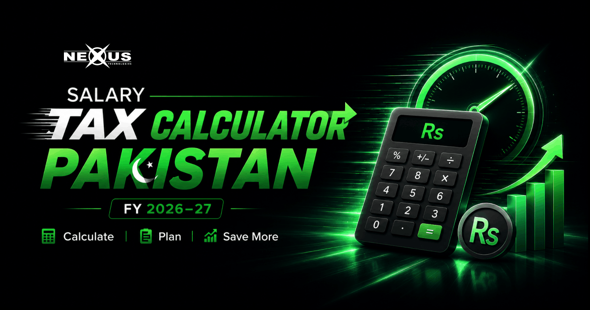 Salary Tax Calculator Pakistan FY 2026-27