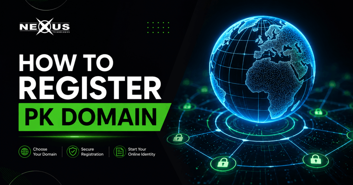 register a pk domain